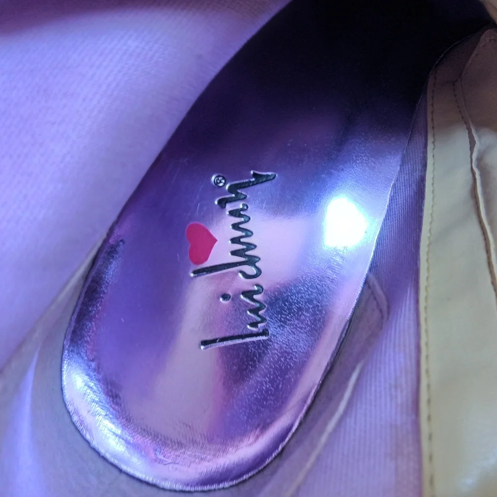 CLEARANCE SALE!! Orange and Brown Heeled Boots with Artistic Flair - Picture 12 of 12